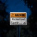 Write-On ANSI Maximum Load Capacity Aluminum Sign (Reflective)