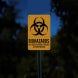 No Food Or Drink Storage In This Freezer Aluminum Sign (Reflective)