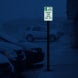 2 Hour Parking Aluminum Sign (Diamond Reflective)