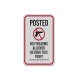 No Firearms Allowed Beyond This Point Aluminum Sign (Reflective)