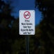 Take Your Cigarette Butts With You Aluminum Sign (Reflective)