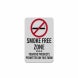 No Use Of Tobacco Products Permitted Aluminum Sign (Reflective)