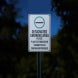 Place Extinguished Cigarettes In Container Aluminum Sign (Reflective)