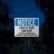 OSHA Enjoy At Your Own Risk Stay On The Nature Trail Aluminum Sign (Reflective)