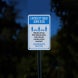 Maintain At Least 6 Feet Between Others Aluminum Sign (Reflective)