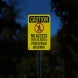 OSHA This Is Not A Pedestrian Walkway Aluminum Sign (Reflective)