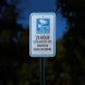 24 Hour Local & Off Site Recording Aluminum Sign (Reflective)