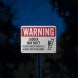 Ladder May Shift Climb Carefully Use Both Hands Aluminum Sign (Reflective)