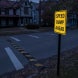 Speed Bump Ahead Aluminum Sign (HIP Reflective)