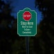 Wait For Gate To Open Completely Aluminum Sign (EGR Reflective)