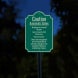 Automatic Gates No Playing Aluminum Sign (EGR Reflective)