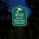 Video In Surveillance Aluminum Sign (EGR Reflective)