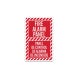 Bilingual Fire Alarm Control Panel Decal (Non Reflective)
