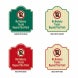 No Delivery Trucks Aluminum Sign (HIP Reflective)