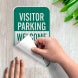 Church Visitor Parking Decal (EGR Reflective)