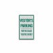 Visitor's Parking Decal (EGR Reflective)