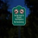 Do Not Feed Alligators Aluminum Sign (Reflective)