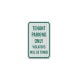 Tenant Parking Only Decal (EGR Reflective)