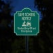 Student Drop Off Aluminum Sign (Reflective)