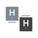 Letter H Braille Sign