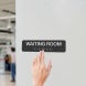 Waiting Room Braille Sign