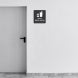 Staff Break Room Braille Sign