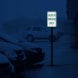 Head In Parking Only Aluminum Sign (HIP Reflective)