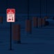 No Parking Vehicles Will Be Ticketed Aluminum Sign (EGR Reflective)