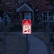 No Parking Vehicles Will Be Ticketed Aluminum Sign (HIP Reflective)