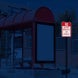 No School Drop Off Pick Up Aluminum Sign (HIP Reflective)