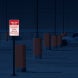 Not Responsible For Damage, Parking Aluminum Sign (HIP Reflective)