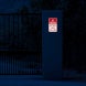 No Parking Keep Clear Aluminum Sign (HIP Reflective)