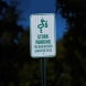 Stork Parking For New Mothers Aluminum Sign (EGR Reflective)
