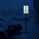 Stork Parking For New Mothers Aluminum Sign (Diamond Reflective)