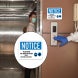 Please Wear Face Mask & Gloves Decal (Non Reflective)