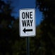 One Way Aluminum Sign (EGR Reflective)