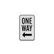 One Way Aluminum Sign (Diamond Reflective)
