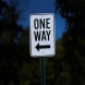 One Way Aluminum Sign (Diamond Reflective)