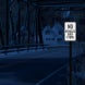No Vehicles Over 5 Tons Aluminum Sign (EGR Reflective)