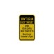 Lock Your Car Aluminum Sign (HIP Reflective)