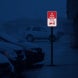 No Truck Parking Aluminum Sign (Diamond Reflective)