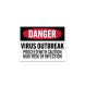 Proceed With Caution Decal (Non Reflective)