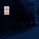 No Parking In Driveway Aluminum Sign (HIP Reflective)