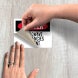 OSHA Microwave Frequency Present Decal (Non Reflective)