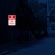 No Parking, Active Driveway Aluminum Sign (EGR Reflective)