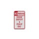 Patient Drop Off & Pick Up Aluminum Sign (EGR Reflective)