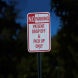 Patient Drop Off & Pick Up Aluminum Sign (HIP Reflective)