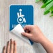 Handicapped Parking, Sundays Only Decal (EGR Reflective)