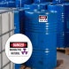 OSHA Danger Radioactive Material Decal (Non Reflective)