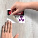 OSHA Danger Radioactive Material Decal (Non Reflective)